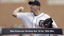 Scherzer, Leake Dominate on the Mound