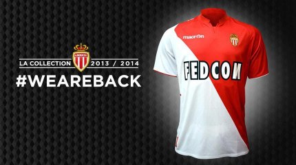 Le nouveau maillot de l'AS Monaco 2013-14 !