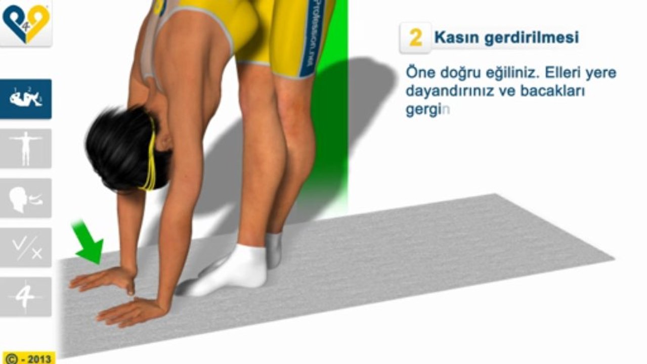 İlyotibyal kasın stretching'i
