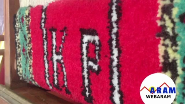 Un métier à tisser arménien dans le fonds d'archives de l'association ARAM