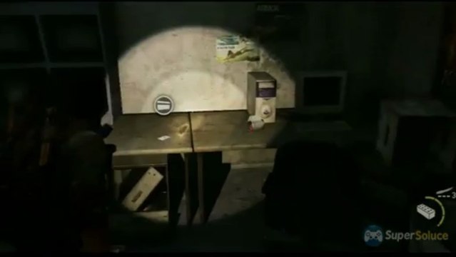 Soluce The Last of Us - Accueil de l'hôtel : La carte magnétique de l'hôtel