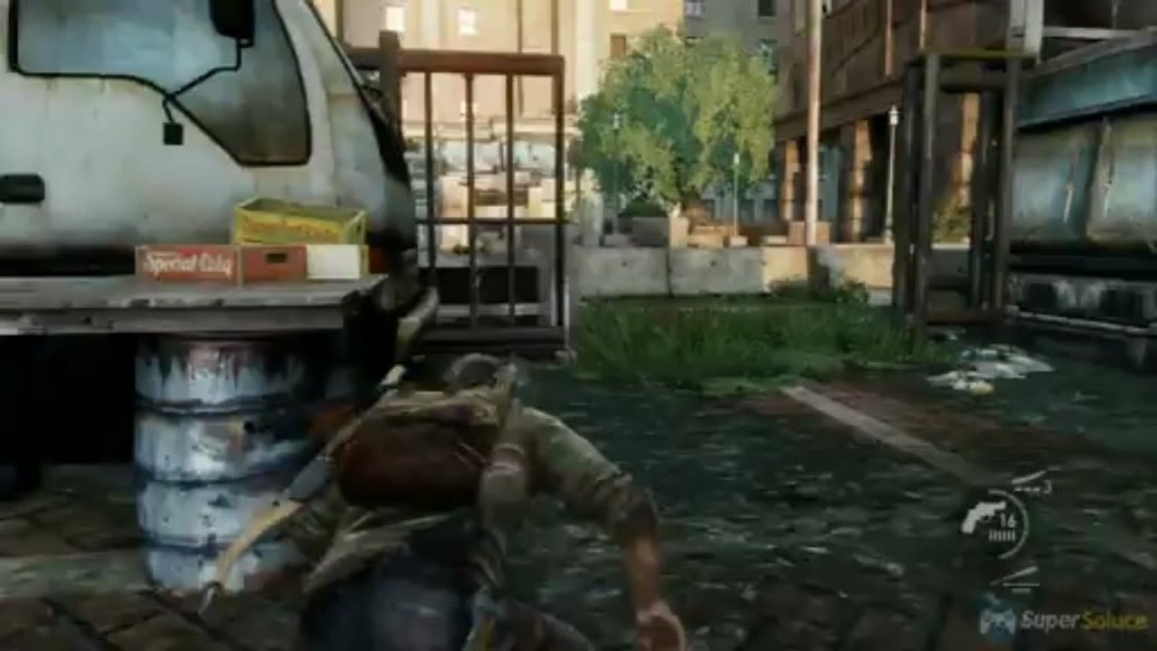 Soluce The Last of Us - Quartier des affaires : Les survivants de la première arène