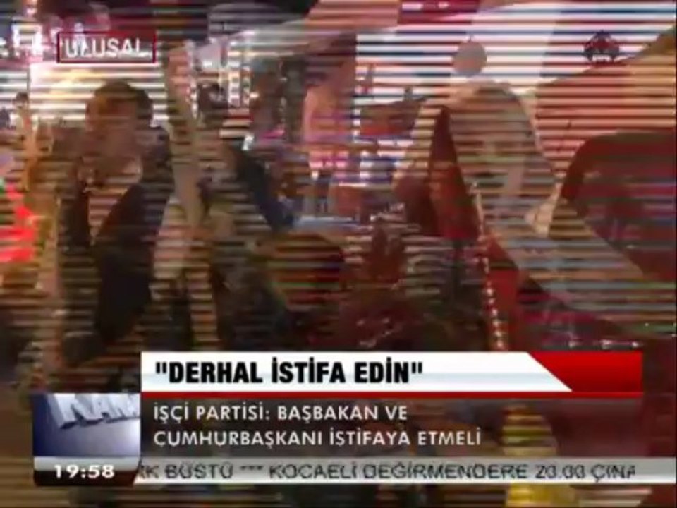 DERHAL İSTİFA EDİN
