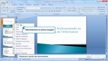 Comment déplacer des diapositives avec PowerPoint 2007 ?