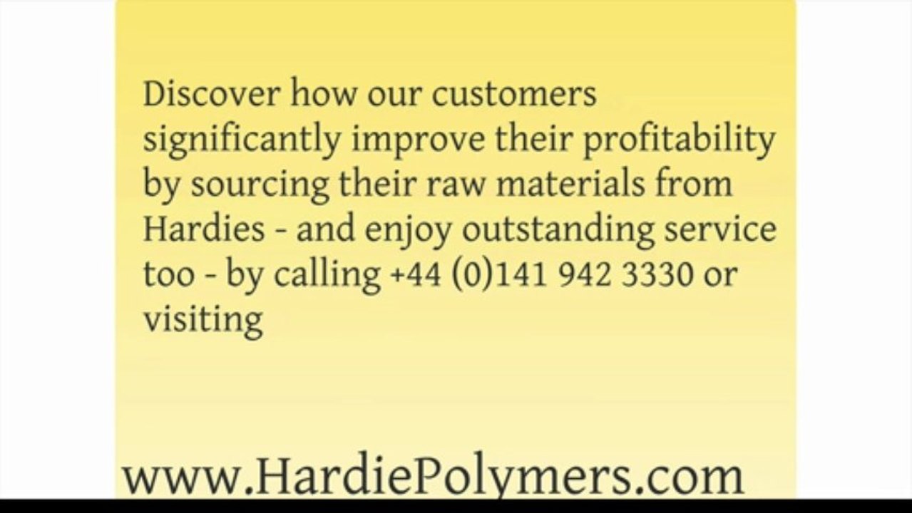 Sourcing Specified Engineering Polymers More Easily