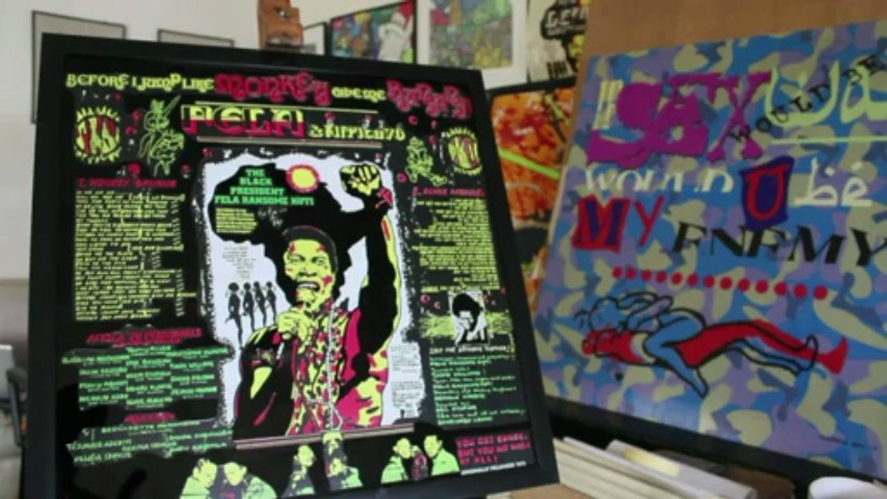 Lemi Ghariokwu, l'auteur des pochettes d'album de Fela Kuti