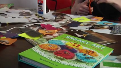 Sneaky Art: Crafty Surprises to Hide in Plain Sight - Book Trailer