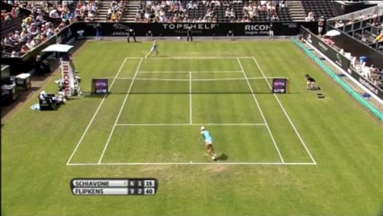 Schiavone eliminata dalla Flipkens in Olanda