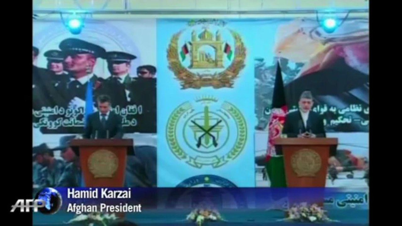 Afghan forces take over security from NATO