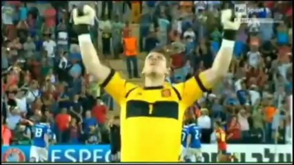 U21 - Spain vs Italy 1st half goals (3:1)