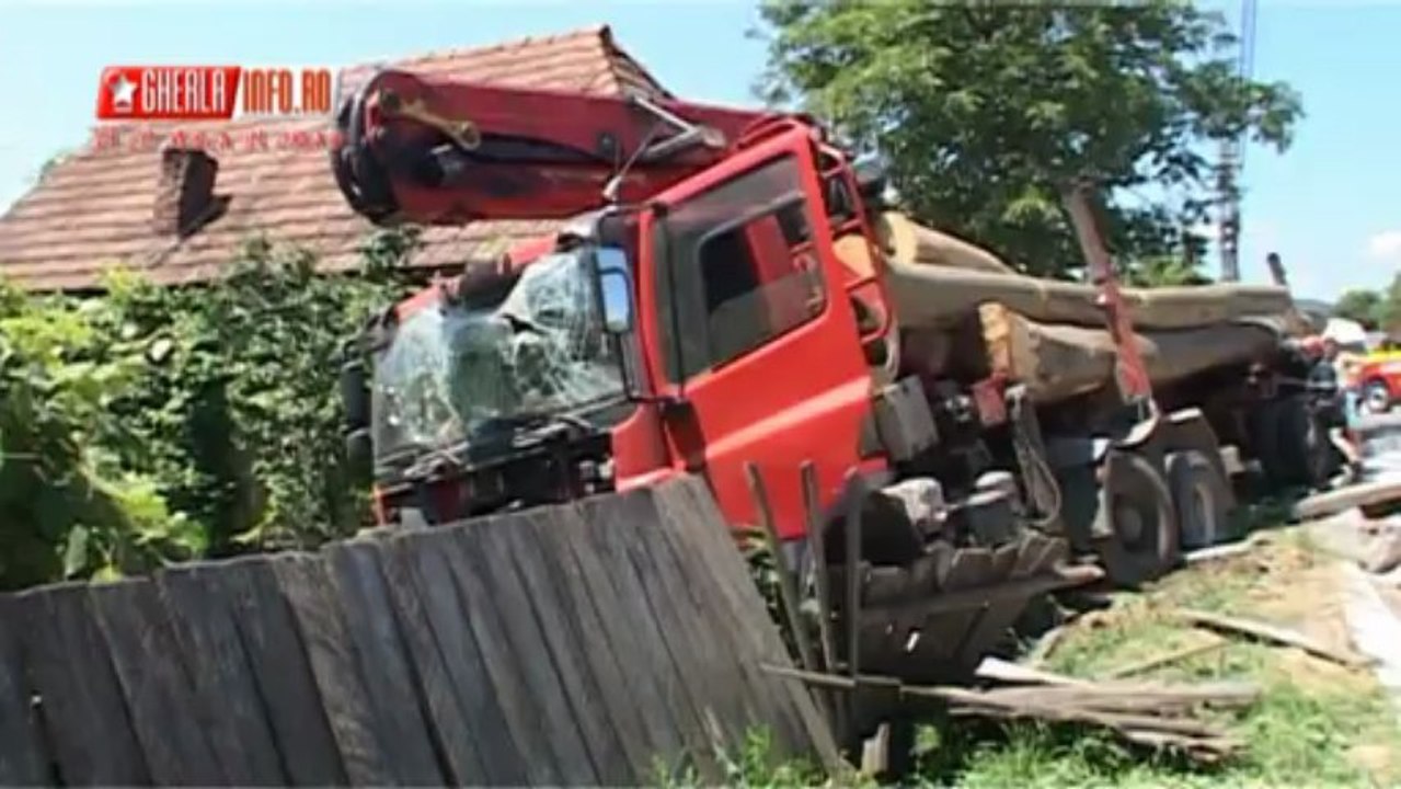 Accident camion Catcau