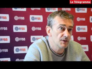 Basket. Conférence de presse de Pierre Vincent