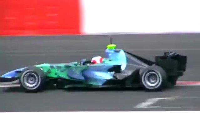 F1 Honda engine traction control sound, F1 test Spa 2007 EnCurva.com