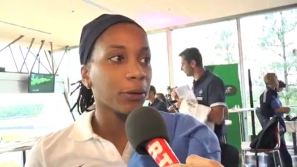 Elodie Thomis et ses premières impressions après la course de sulky