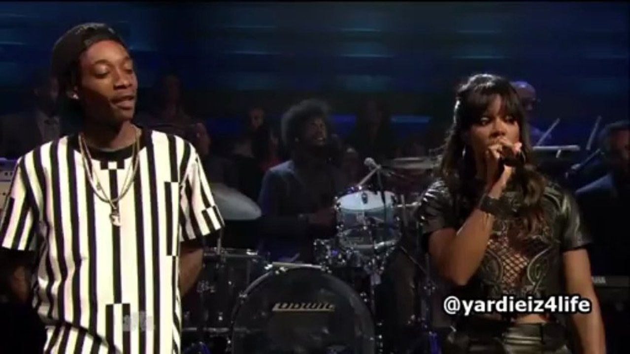 Kelly Rowland - Gone (feat. Wiz Khalifa) @ Jimmy Fallon