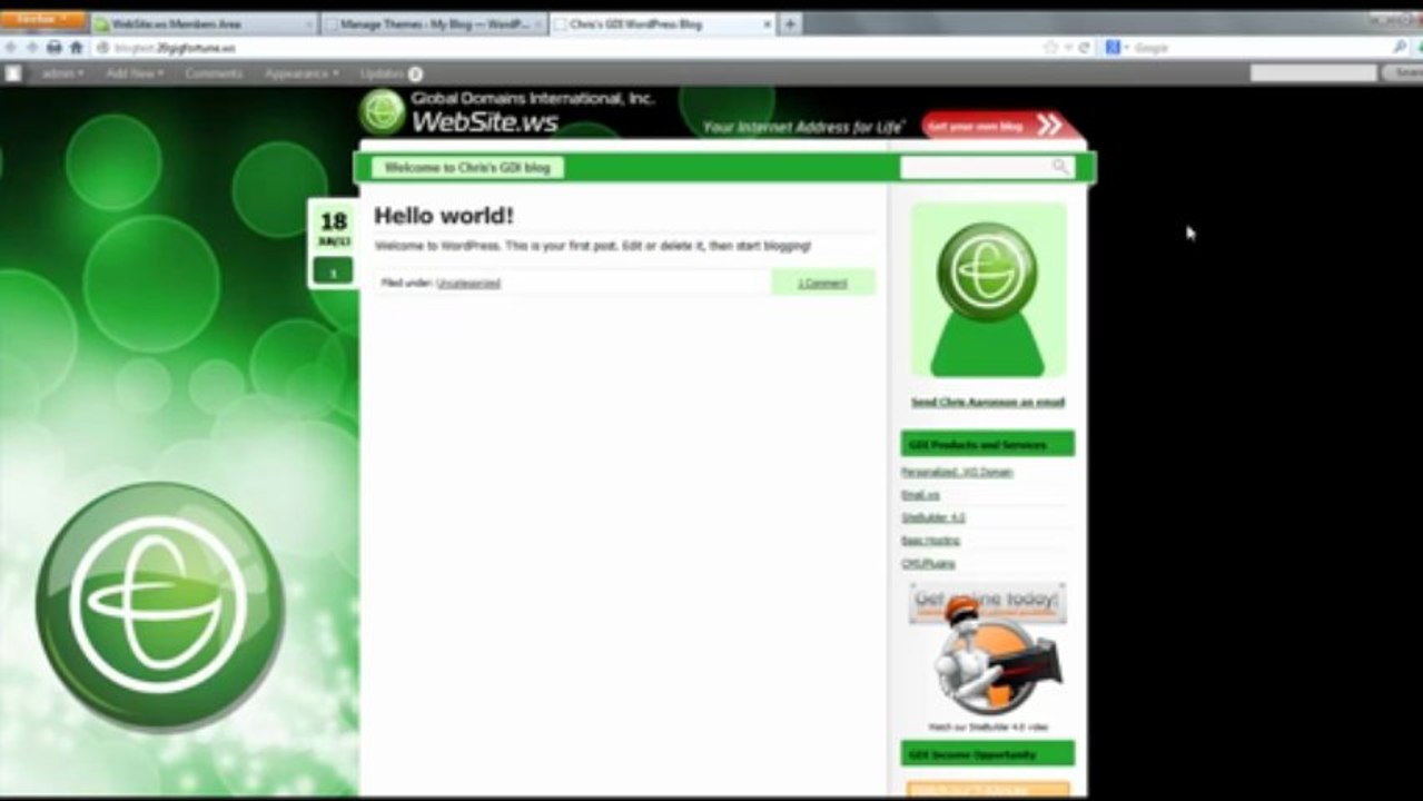 GDI's WordPress Theme