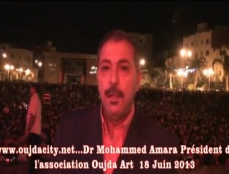 Dr Mohammed Amara Président de l'association Oujda art