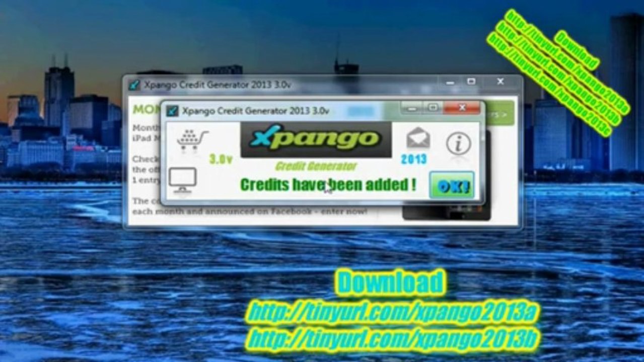 Xpango Credit Generator 2013 3.0v New Download