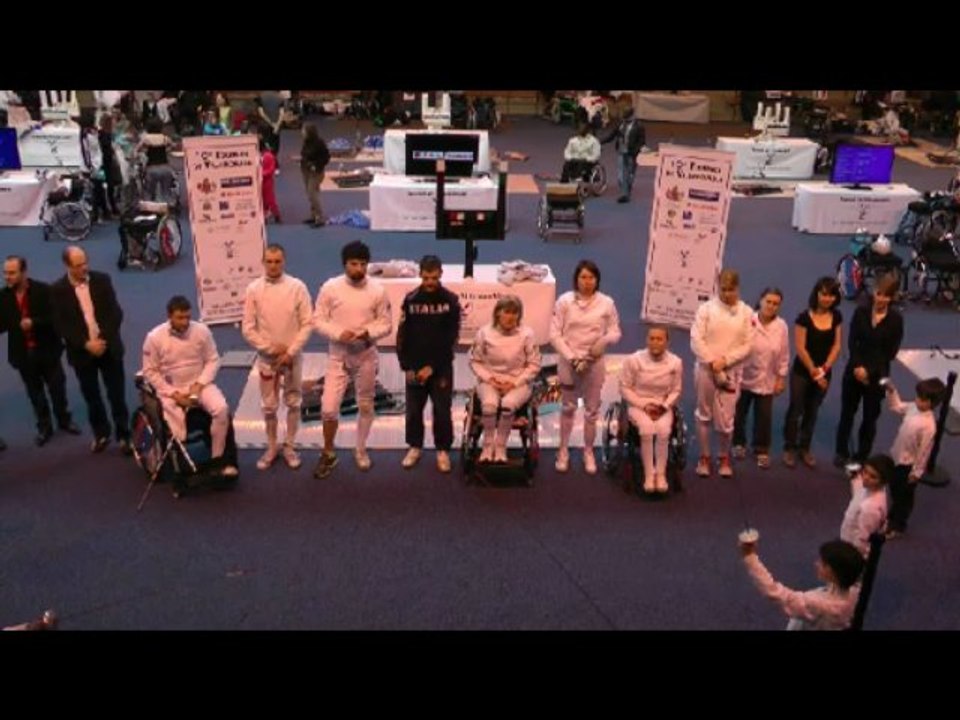 Présentation des finalistes Epée Tournoi de Villemomble 2013