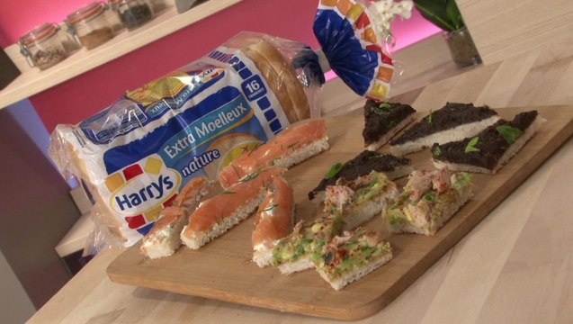 Recette de 3 Toasts spécial Plateau-TV - 750 Grammes