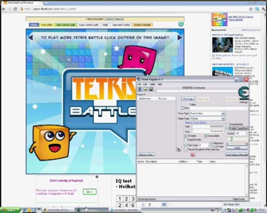 Battle Tetris Cheats 2013