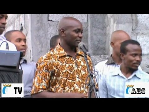 Inauguration Rond point Voidjou