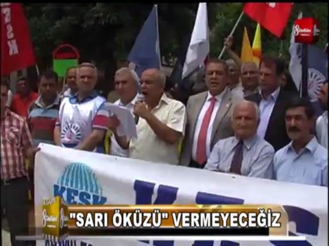 İSKENDERUN KESK İŞ BIRAKMA EYLEMİ 8 GIN HABER