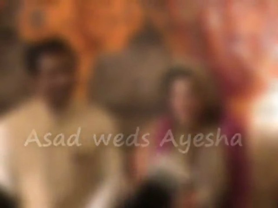Asad weds Ayesha (Juma 14-06-2013)