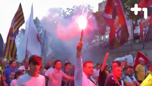 arti bir Ana Haber - Taraftar Gezi parkında