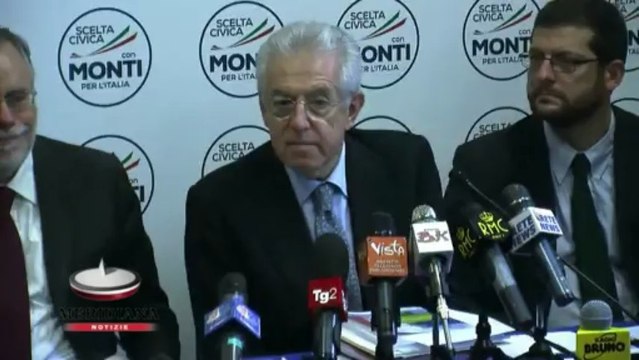 Monti, l'Italia non è ingovernabile. Nuove elezioni solo per garantire governo filo europeo
