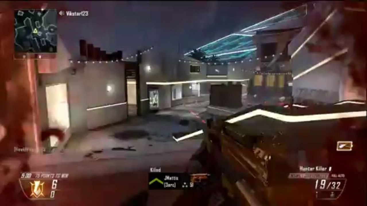 Black Ops 2 GOLD MSMC Camo Gameplay - How to get Gold MSMC Camo