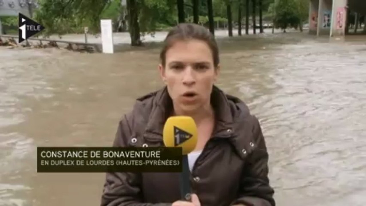 Lourdes sous les eaux
