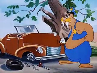 Woody Woodpecker Cartoon - Well Oiled [HD]