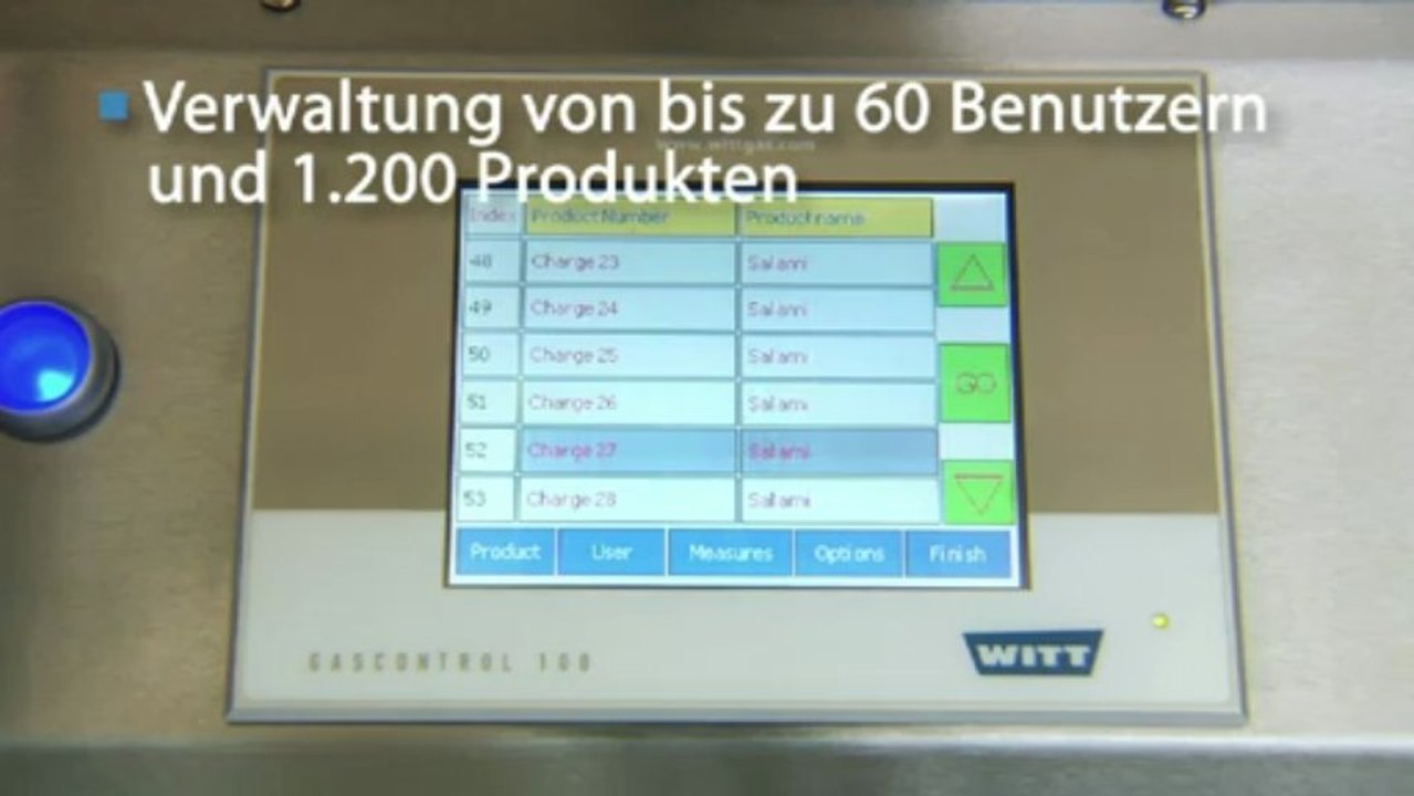 Dichtheitsprüfung von Lebensmittelverpackungen - WITT LEAK-MASTER System