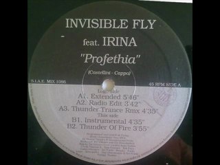 Invisible Fly Feat. Irina - Profethia (Extended)