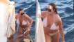 Mariah Carey Shows Off Her Curves in a Barely-There White Bikini