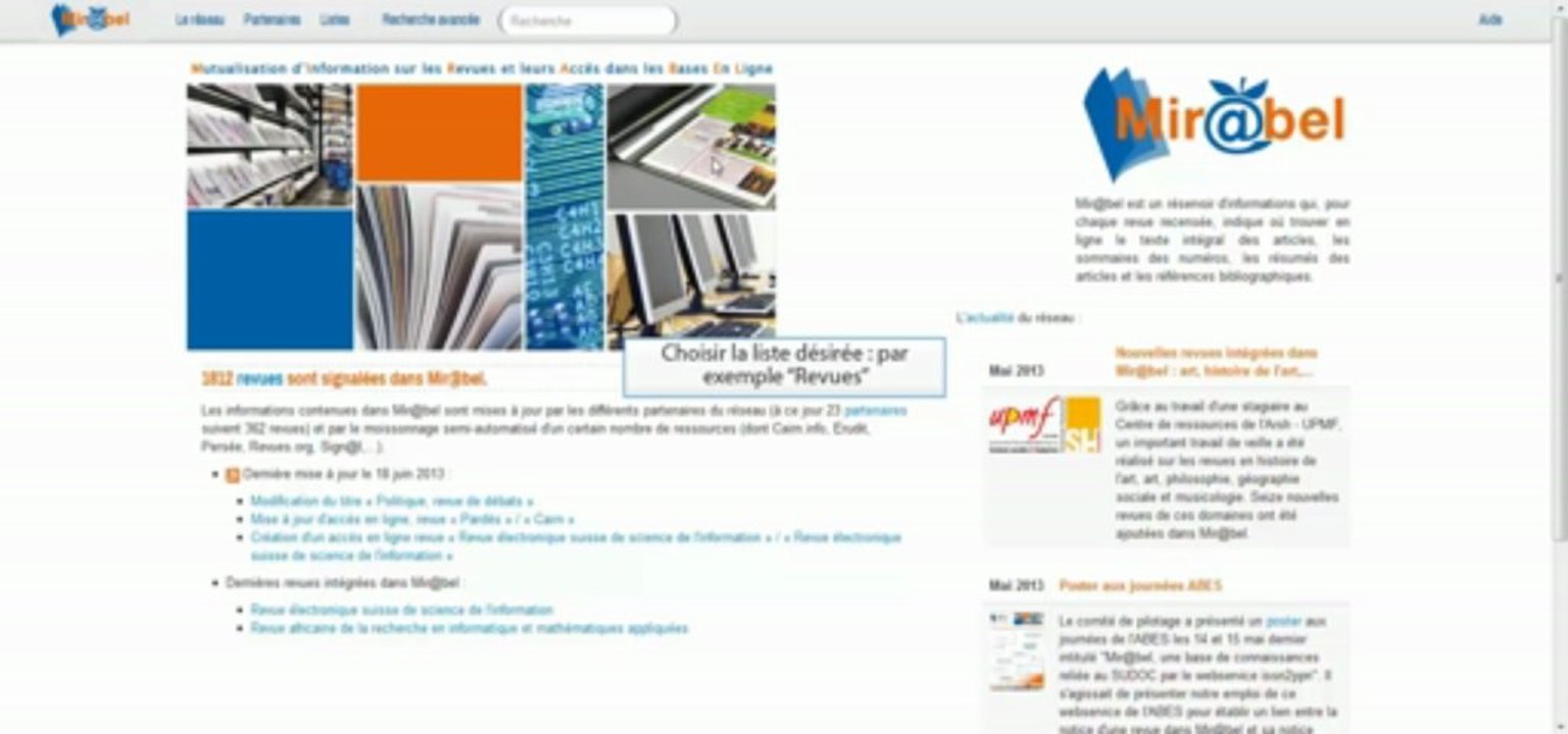 Proposition de modification