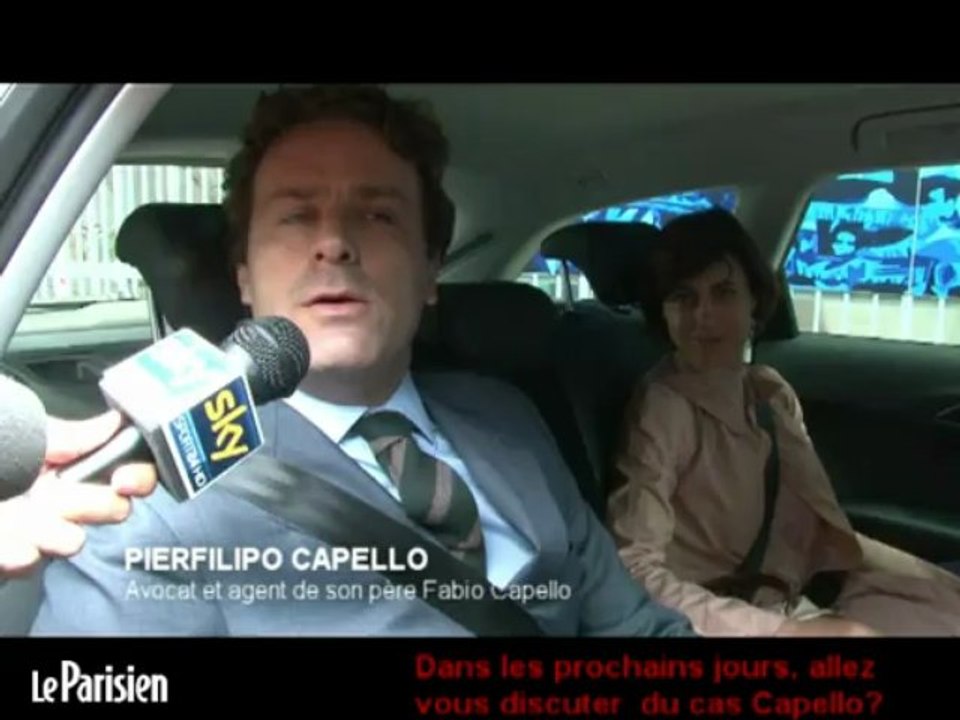 Le fils de Fabio Capello : "Je suis venu voir Leonardo..."