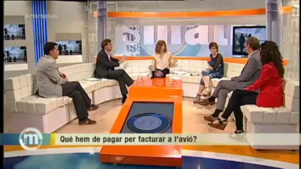 TV3 - Els matins - Quant hem de pagar per facturar a l'avió?