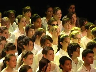 Jacques Dutronc  le petit jardin, Chorales collèges du Rhône