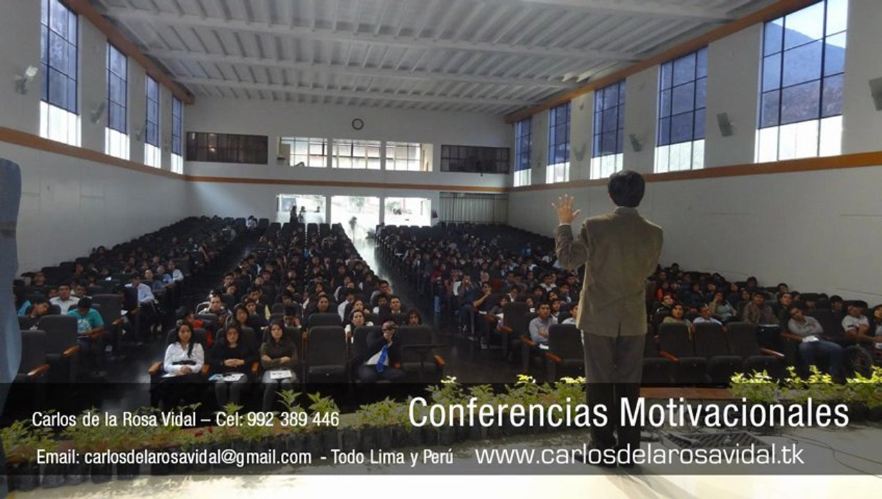Conferencista Internacional Peruano