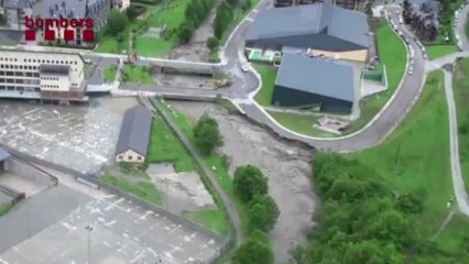 França e Espanha sofrem com enchentes