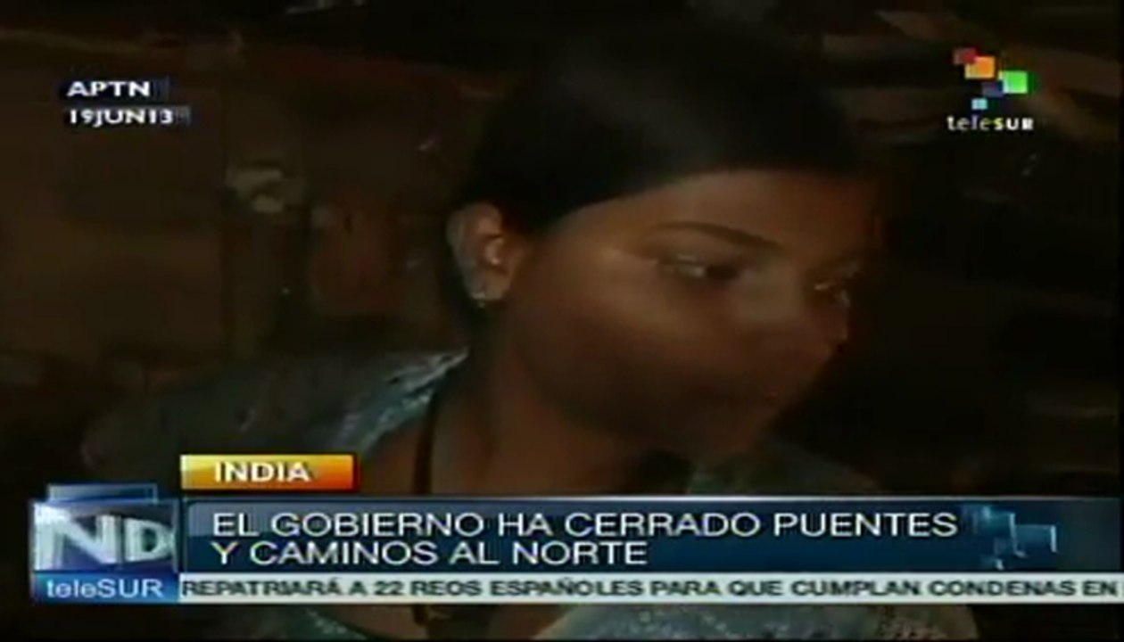 Miles de damnificados en India por lluvias e inundaciones