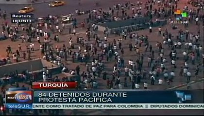 Policía turca detiene a 84 personas en Estambul y Ankara