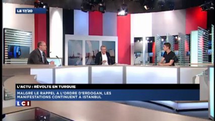 Interview d'Emmanuel Zemmour sur LCI après la rencontre de l'UNEF avec les manifestants d'Istanbul