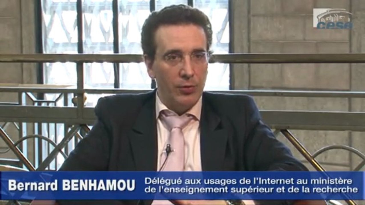 Audition de M. Bernard Benhamou - cese