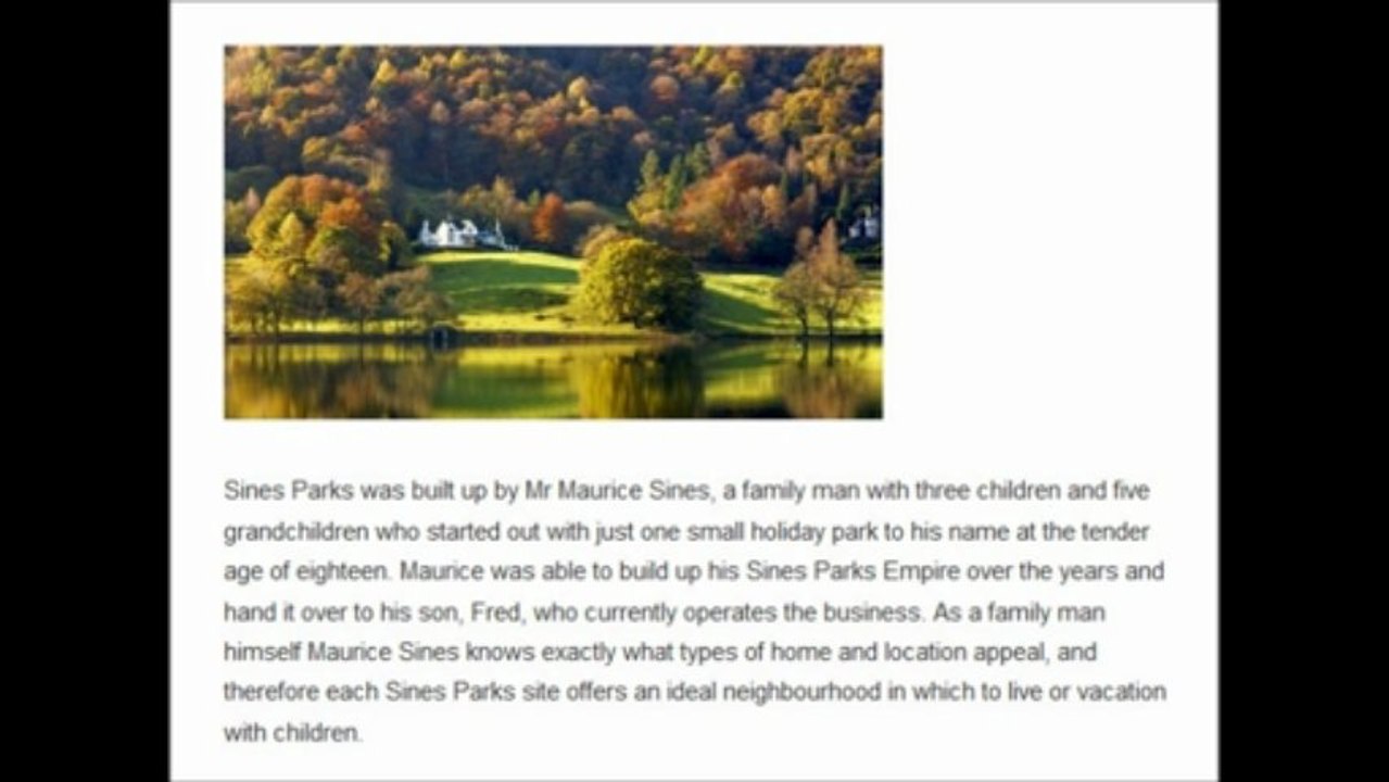 Sines Parks - Family holidays