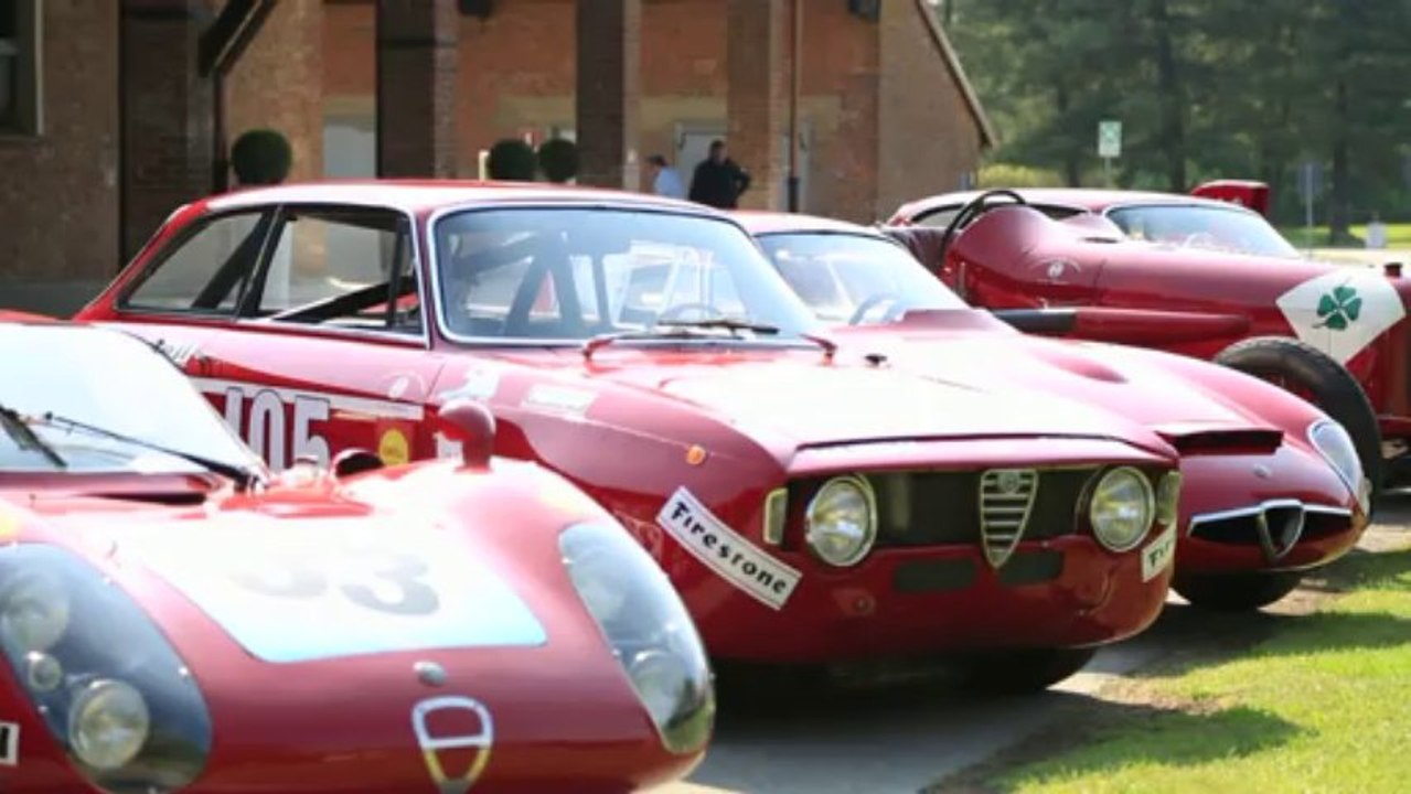 Autosital - Images statiques des voitures des 50 ans de Autodelta et du Quadrifoglio Verde