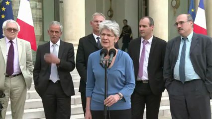 Les syndicats reçus à l'Elysée avant la conférence sociale