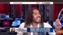 Russell Brand Takes Over 'Morning Joe,' Makes Fun of Anchors